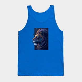 Neon Lion Tank Top